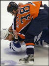 Scatchard destroys Corson (submitted by Denny Maljevac, Islanders fan)